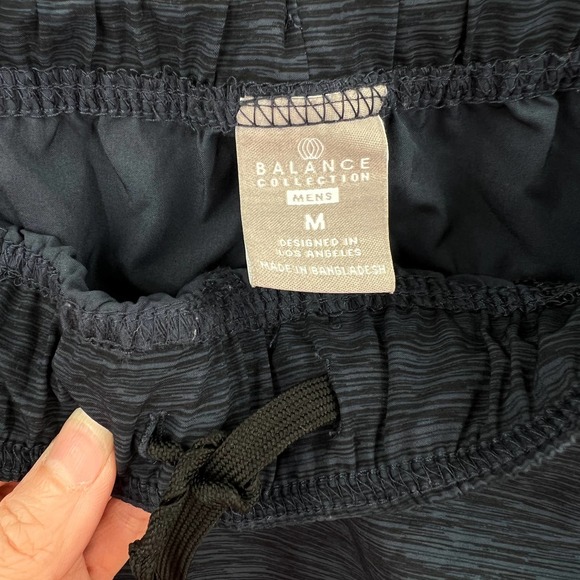 Balance Collection Men's Glitch Noise Emboss Athletic Shorts - Picture 8 of 11